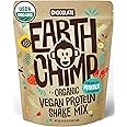 EarthChimp Organic Vegan Protein Powder - with Probiotics - Non GMO, Dairy Free, Non Whey, Plant Based Protein Powder for Women and Men, Gluten Free - 52 Servings, 64 Oz (Chocolate)