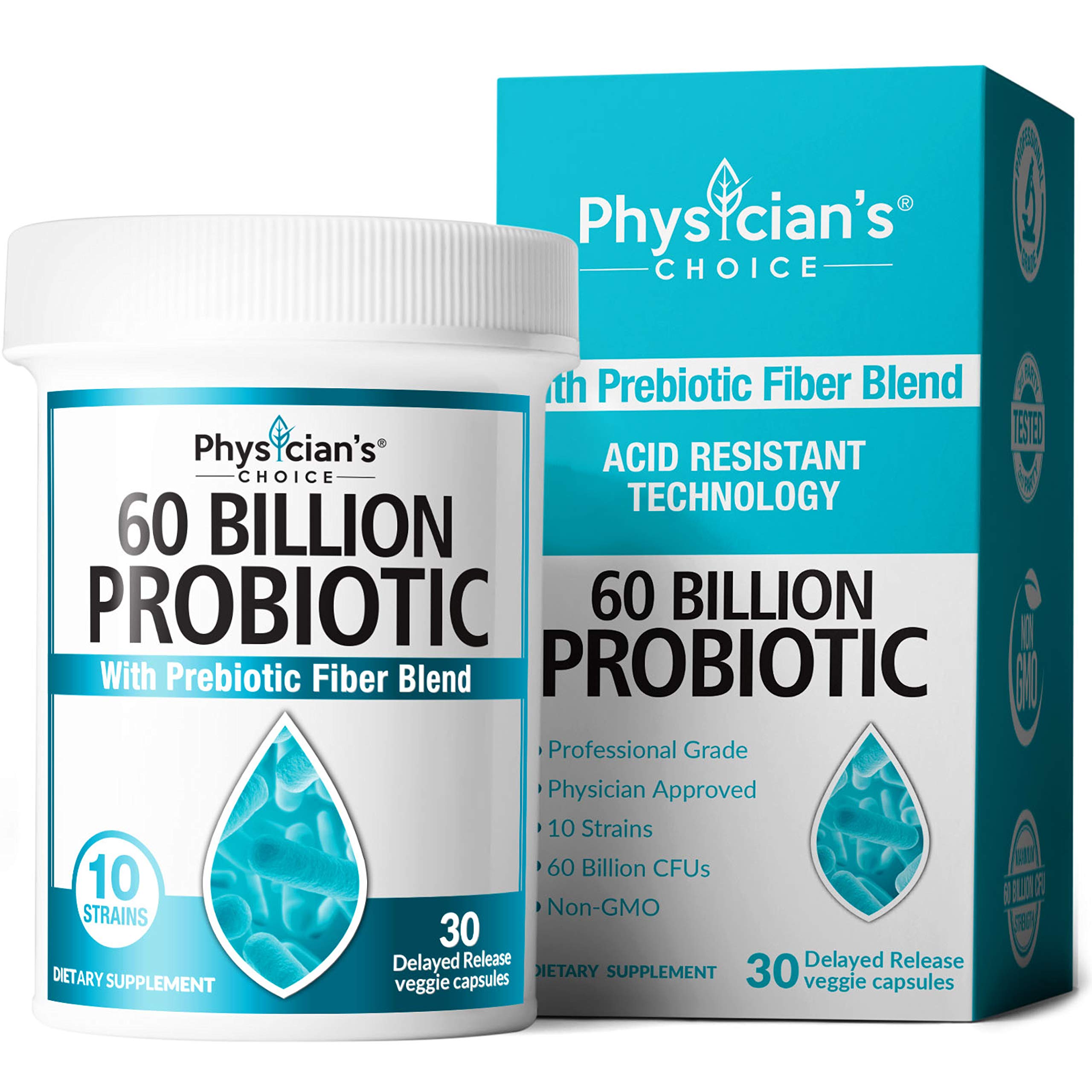 Probiotics 60 Billion CFU Dr. Approved Probiotics for Women