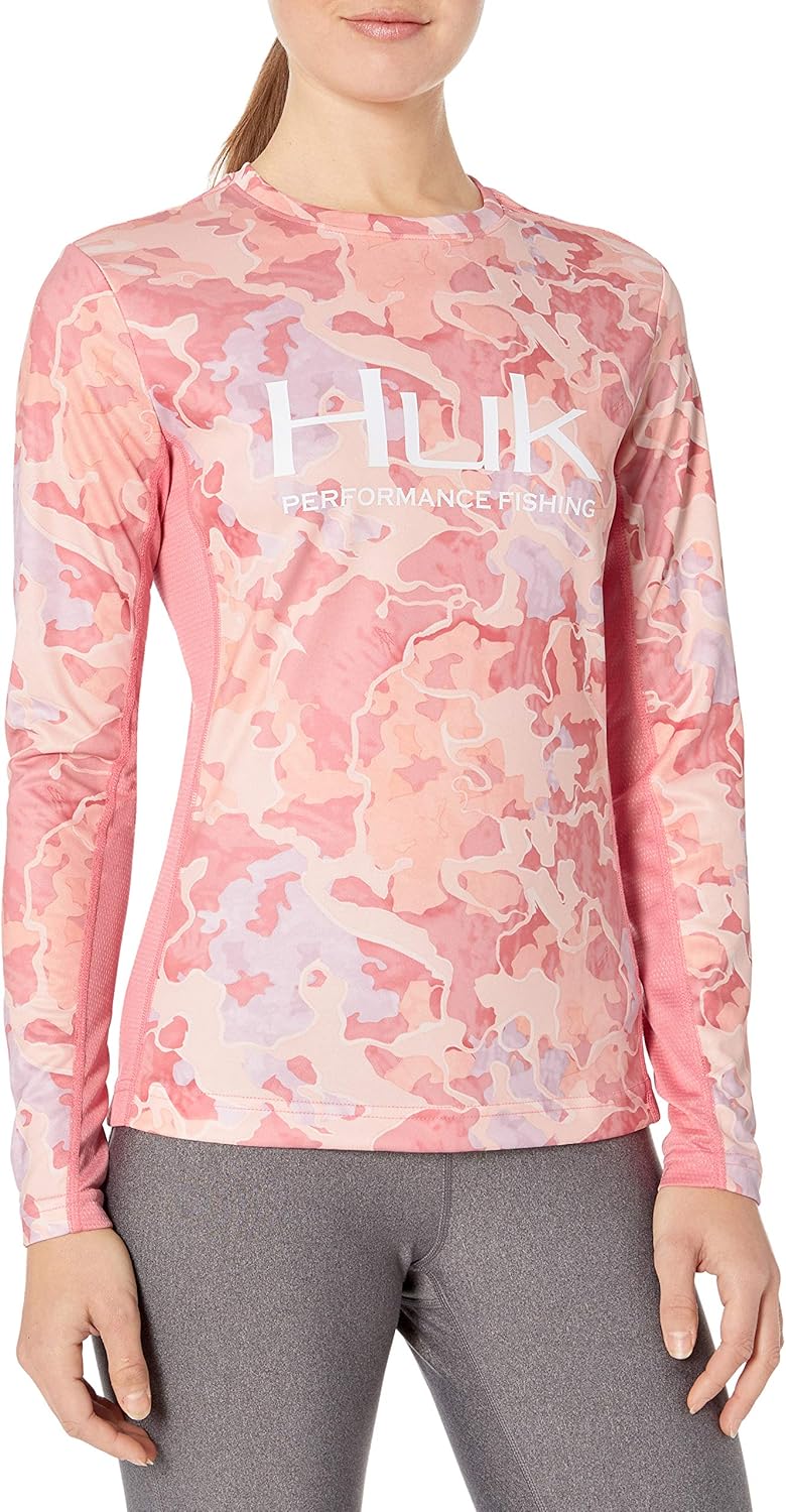 HUK Women's Icon X Camo Long Sleeve