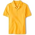 The Children's Place Boys' Uniform Short Sleeve Pique Polo