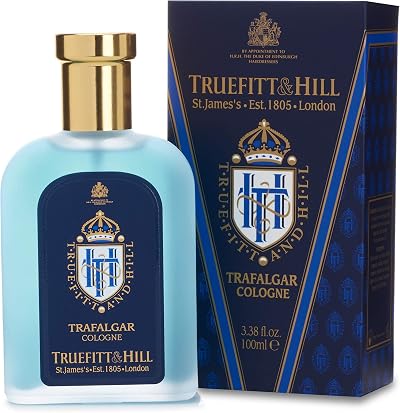 Truefitt & Hill Trafalgar Cologne 100ml Spicy Cedar Sandalwood Men's Fragrance