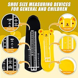 Weewooday 2 Pcs Foot Measurement Devices Shoes Size