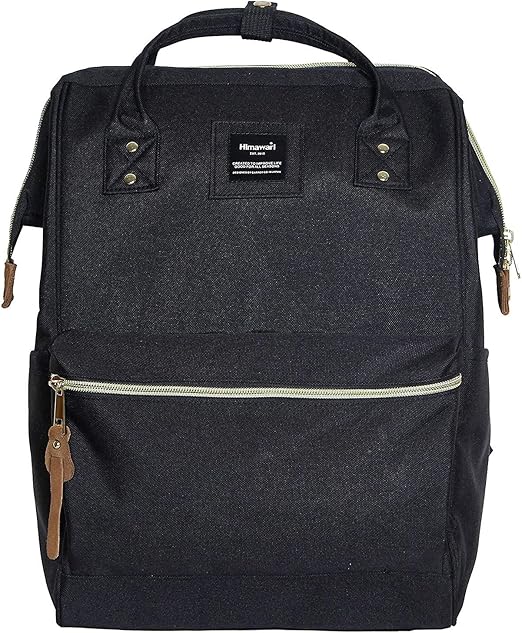 himawari black backpack