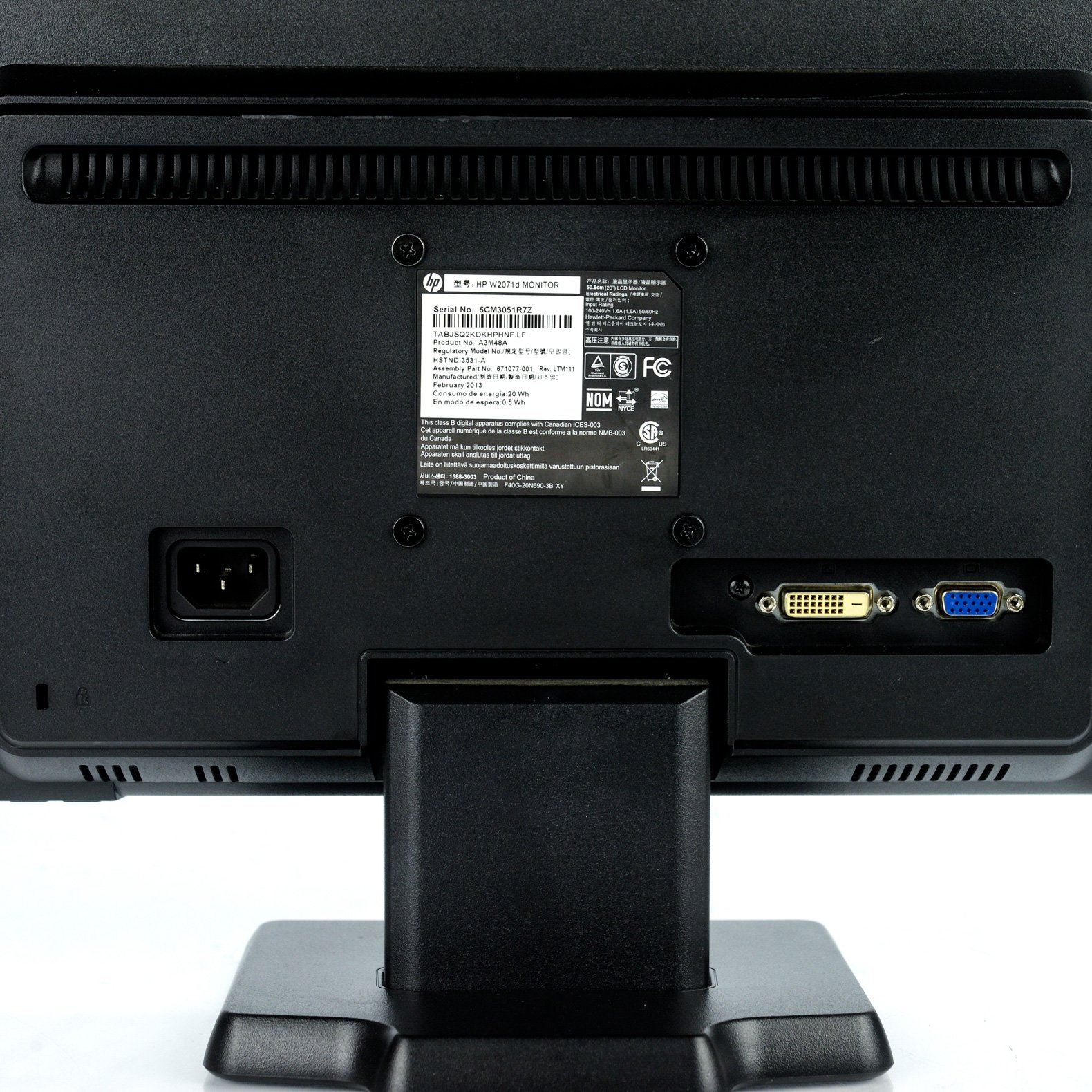 Widescreen Flat-panel Lcd-led Monitor 