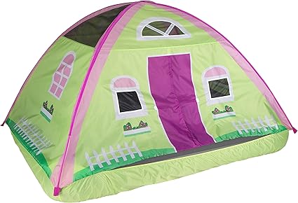 Amazon Com Pacific Play Tents 19601 Kids Cottage House Bed Tent
