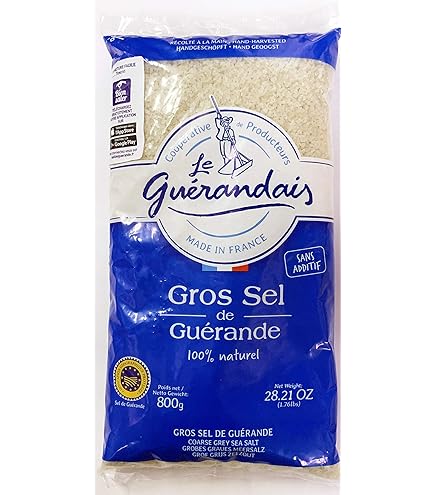 Amazon.com : Fleur De Sel De Guerande 250 G (1 PACK) : Grocery