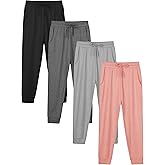 Resinta Girls' Dry-Fit Jogger Sweatpants Lounge Soft Athletic Performance Kids Joggers with Pockets & Drawstring