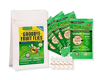SNIFF'n'STOP IS-FFP-005 Goodbye Fruit Flies, Grün, 5 Beutel pro Beutel