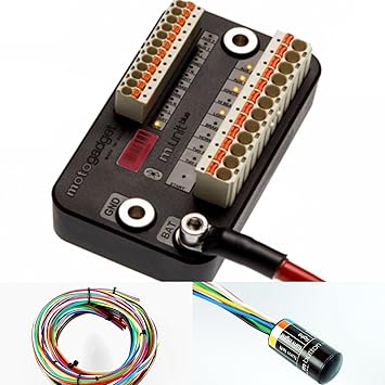 Amazon Com Motogadget M Unit Basic Cable Kit M Button Bundle Digital Control And Fuse Box Motorcycle Mg4002035 Automotive