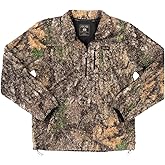 Yee Yee Apparel Pullover Sherpa Jacket - Half Zip Camo Sherpa Fleece Jacket for Men with 2 Pockets and Elastic Waistband