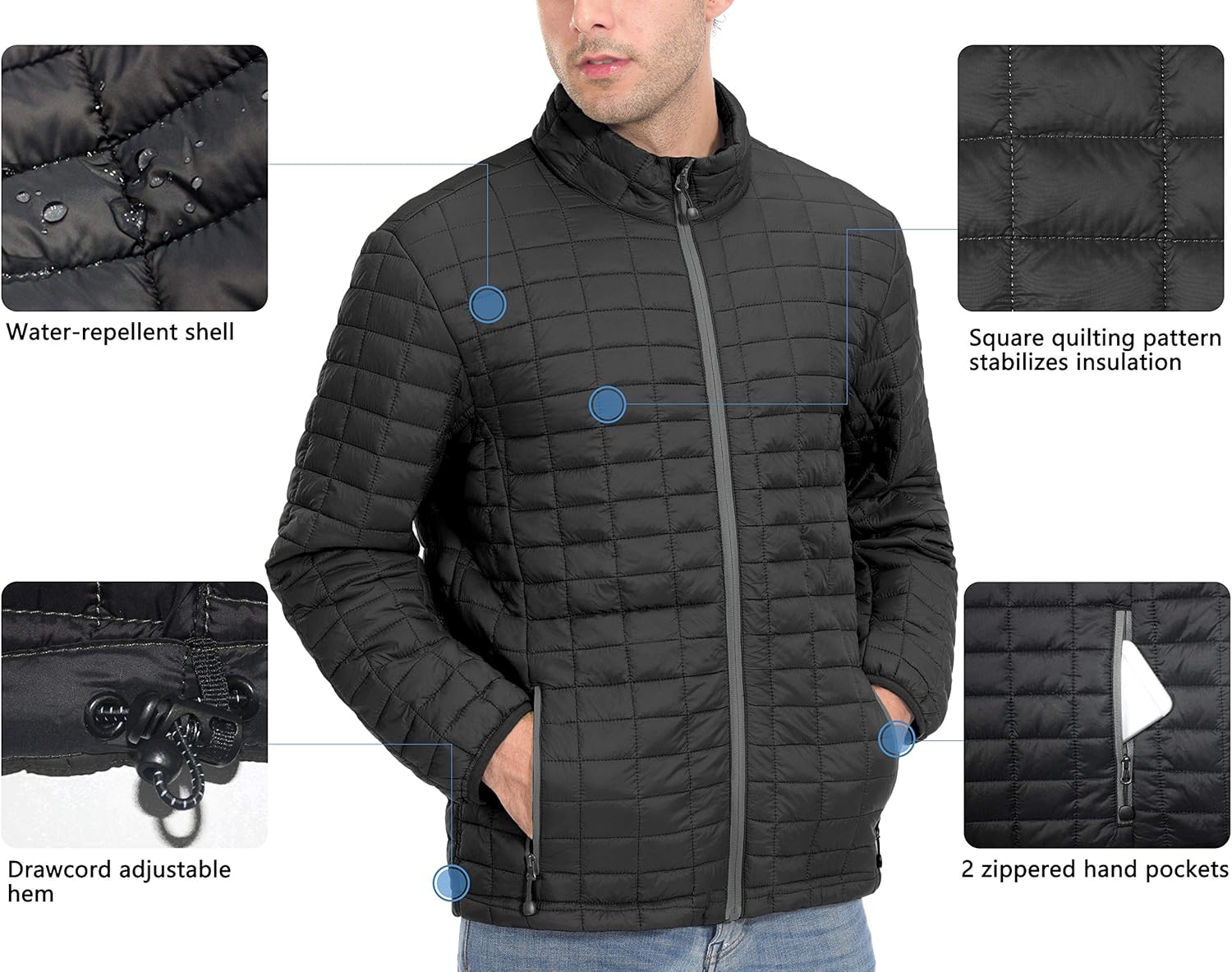 synthetic hiking jacket