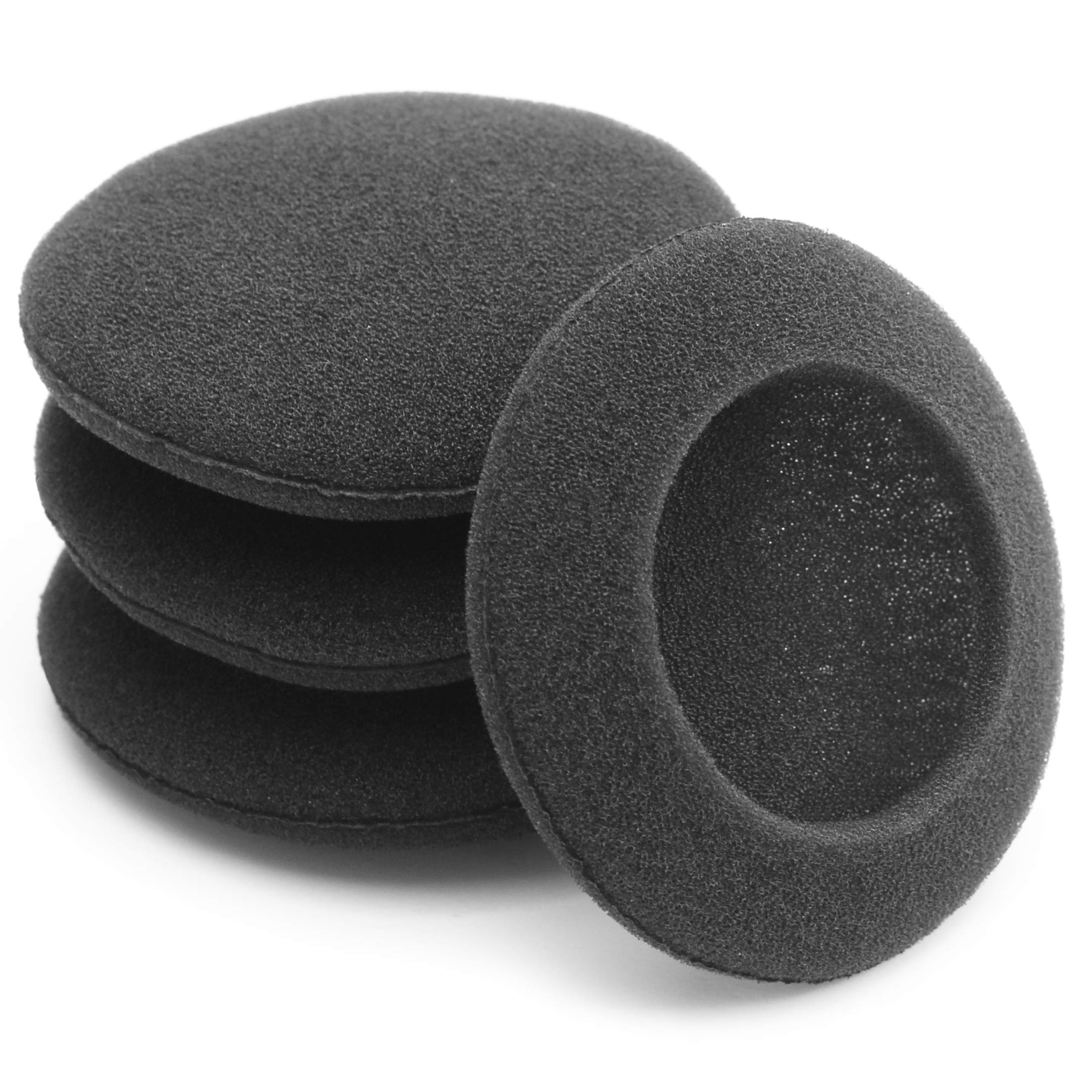 Okuli Pack of 4 x Foam Ear Pads Sponge Cushions For Earphones & Headphones - 45mm
