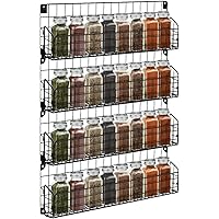 Amtiw 4-Tier Wall Mounted Spice Organizer