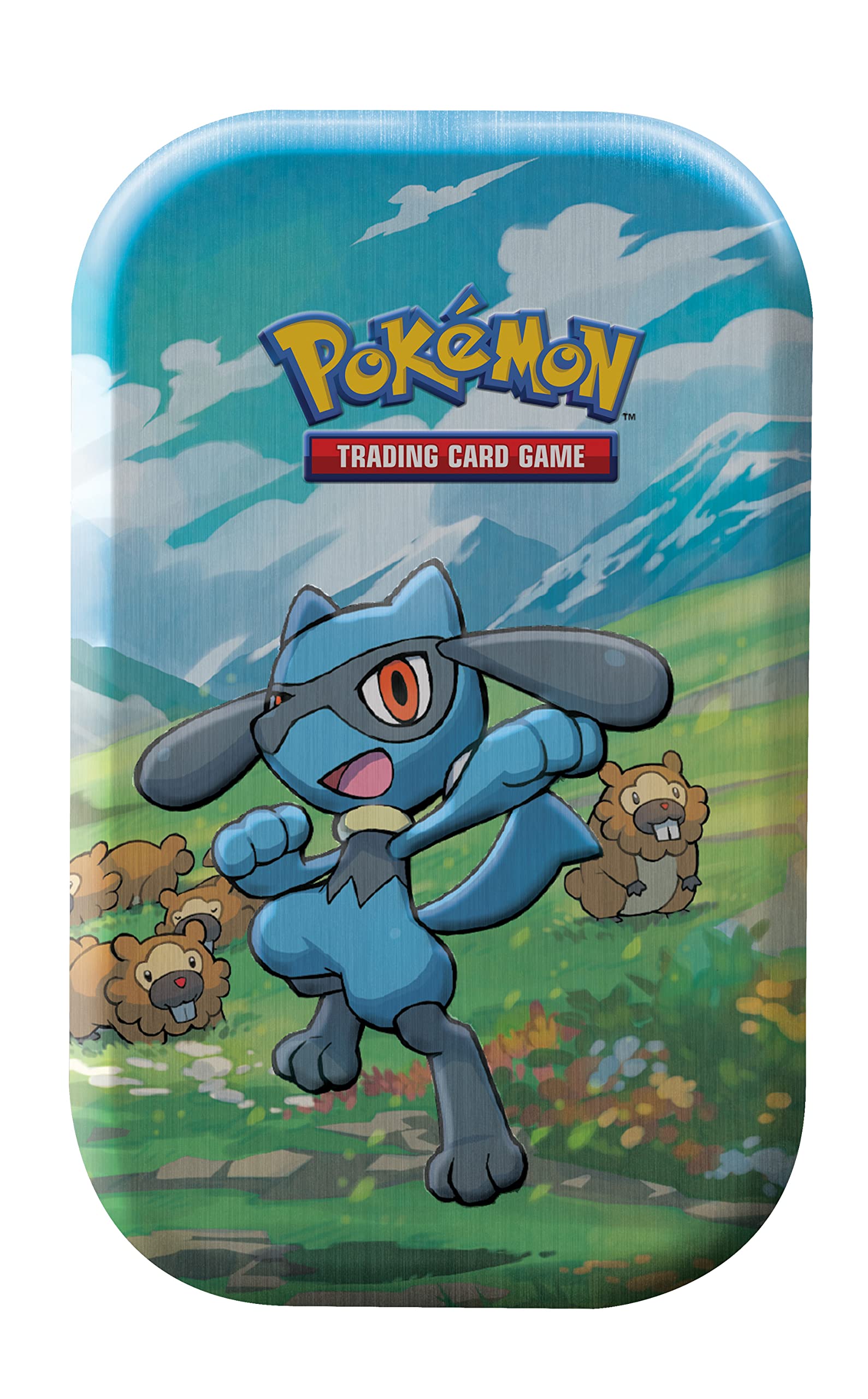 Pokémon TCG: Sinnoh Stars Mini Tin - Riolu, Bidoof (2 Booster Packs & 1 Art Card) — image 1