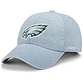 FOCO NFL Womens NFL Team Rhinestone Logo Denim Casual Hat Caps