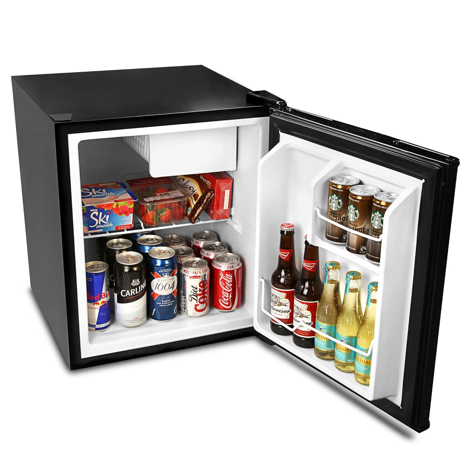 bardrinkstuff Frostbite Zero Degrees Mini Fridge with Icebox 49ltr