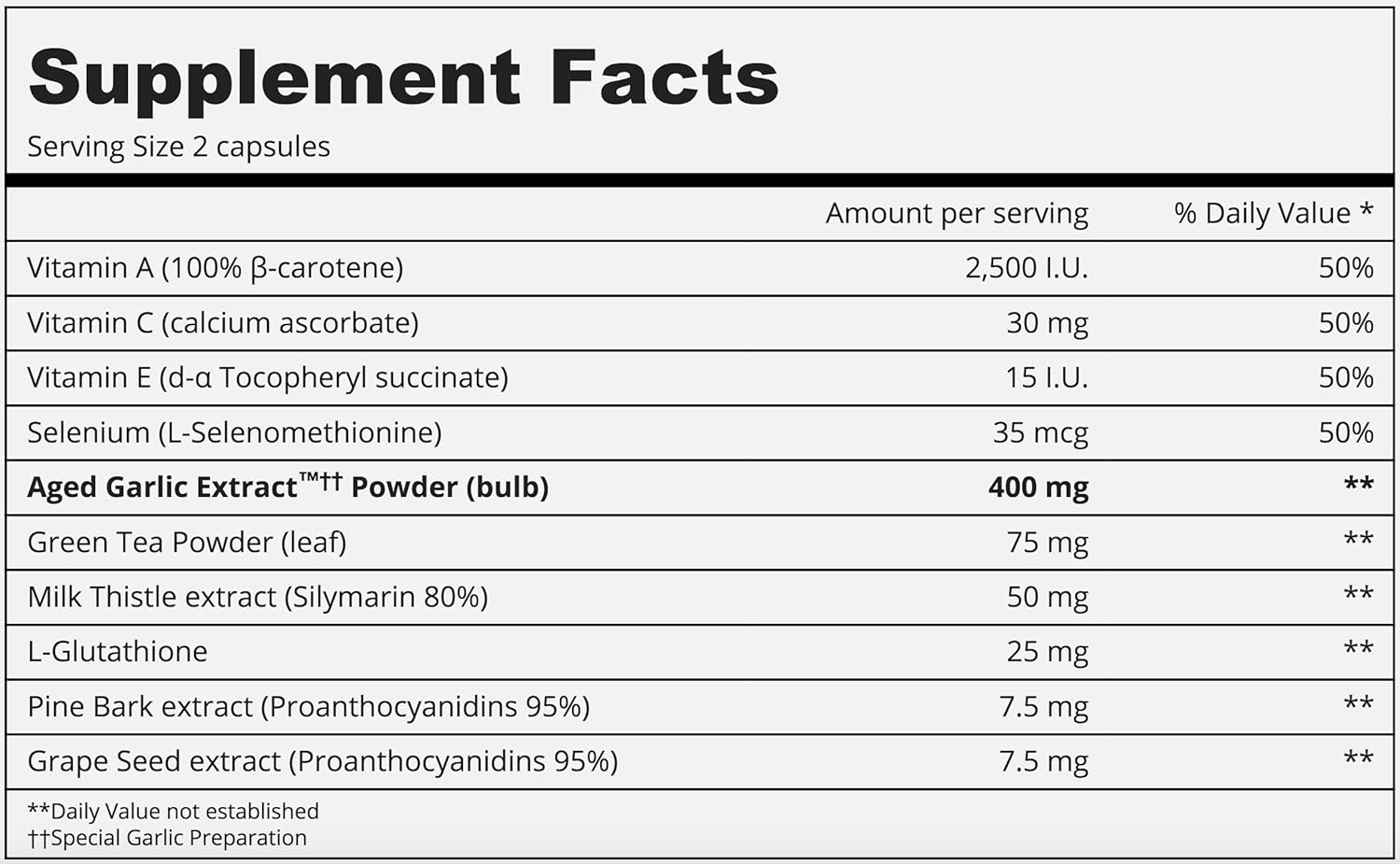 Kyolic Formula 105 Aged Garlic Extract Detox and Anti-Aging (100-Capsules): Health & Personal Care