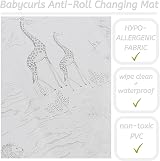 Babycurls Safari Sketches Deluxe Anti-Roll Nappy Changing Mat 69x45x8cm view 3