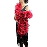 Fukang Feather Turkey Chandelle Feather Boa 72" 80 gram