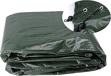 poolomio Poolabdeckung, Poolfolie für Sommer & Winter, Abdeckfolie für