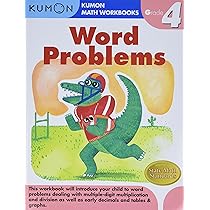 Kumon Grade 4 Word Problems (Kumon Math Workbooks): Kumon ...