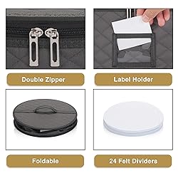 2 Pack 6" Small Plate Storage Case - China Storage