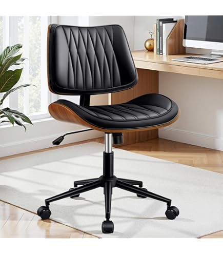 Amazon.com: 360 Degree Swivel Wood Desk Chair, Japanese Style
