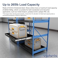 VADANIA 24" Soft Close Heavy Duty Drawer