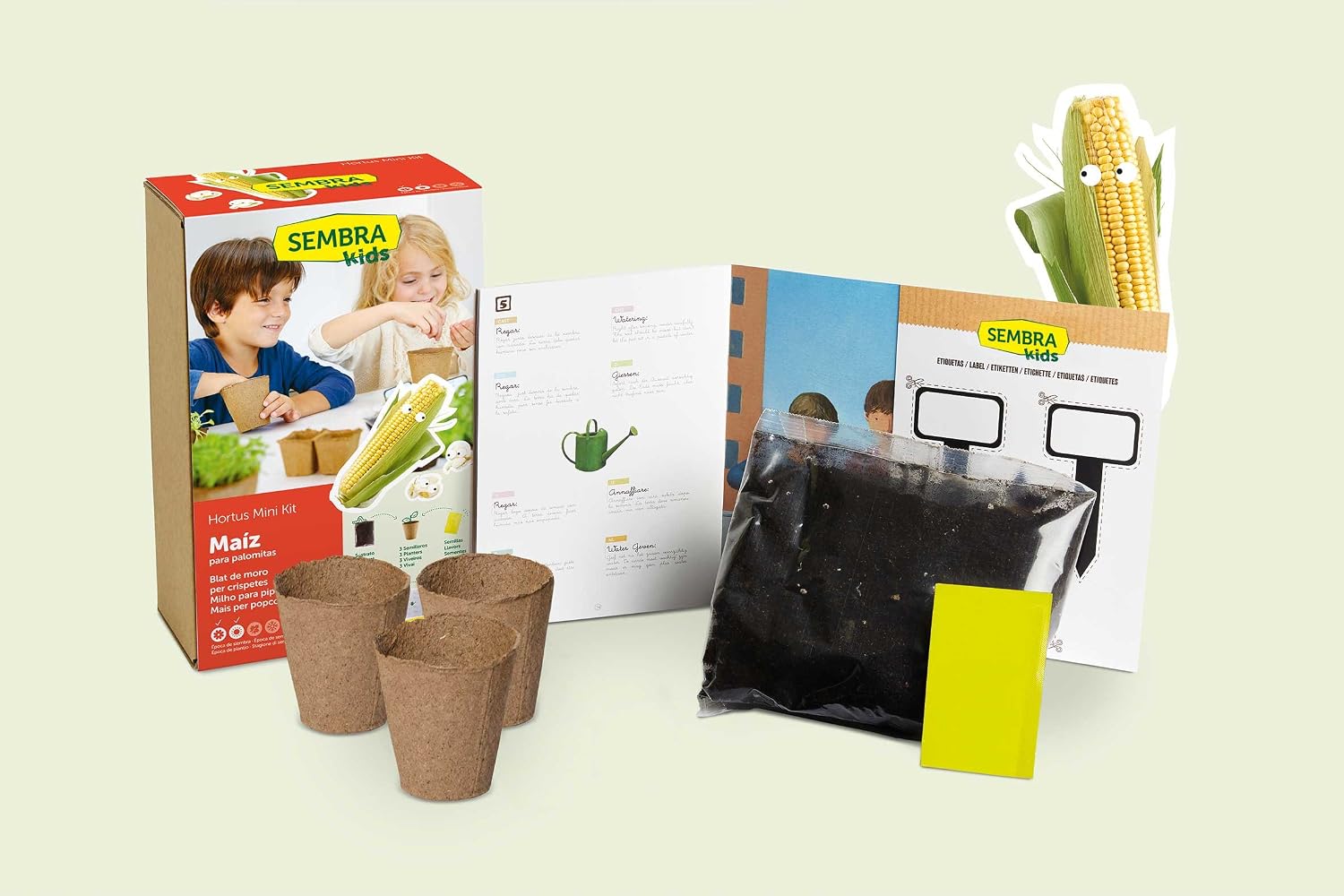 SEMBRA - juego educativo, Kit huerto Fresón: Amazon.es: Jardín