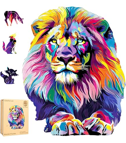 Wooden Puzzles Colorful Flower 500pcs King Size