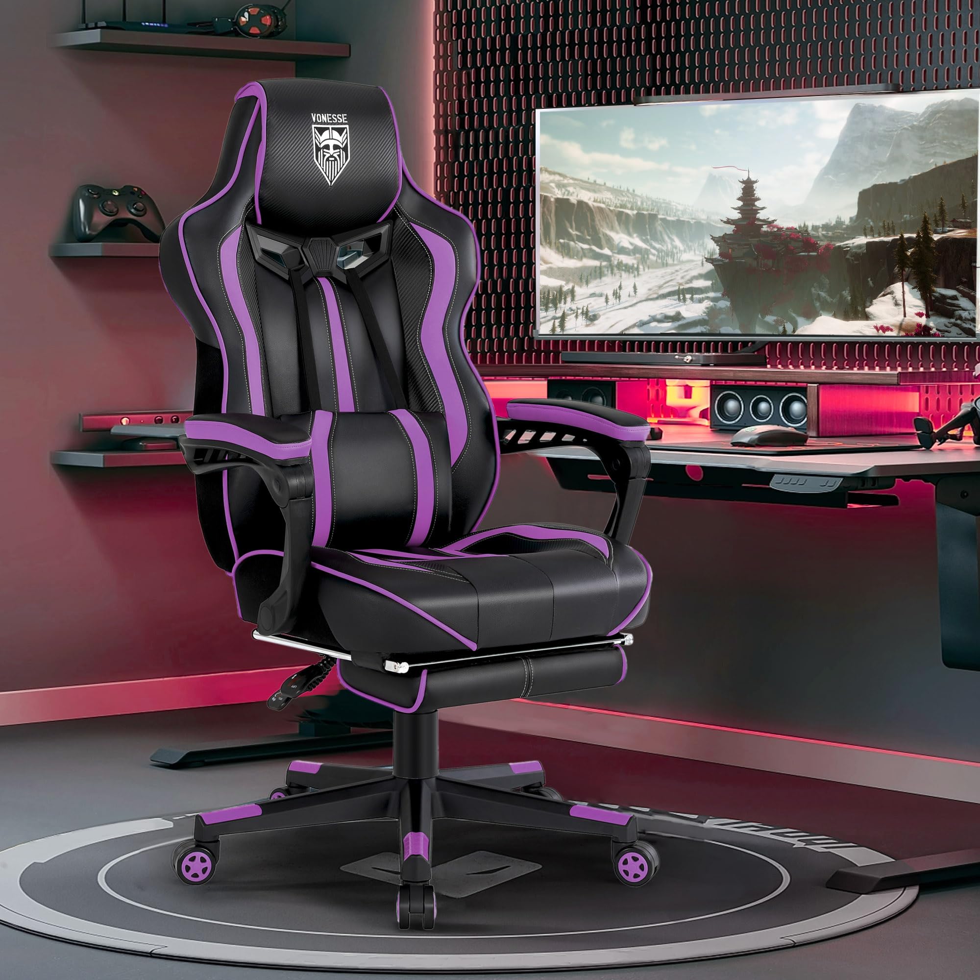 Purple Gaming Chair