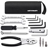 Motorcycle Repair Tool Kit for Harley-Davidson, Compact Roadside Tool Set | Compact Roadside Essentials, Easy to Carry and Store in a Saddlebag for Quick Motorcycle Repairs and On-the-Go Emergencies