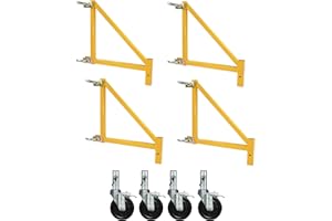 CBM Scaffold 18" Outrigger Set for Multipurpose 6-Ft. Baker Style Scaffold w/ 5" Wheels