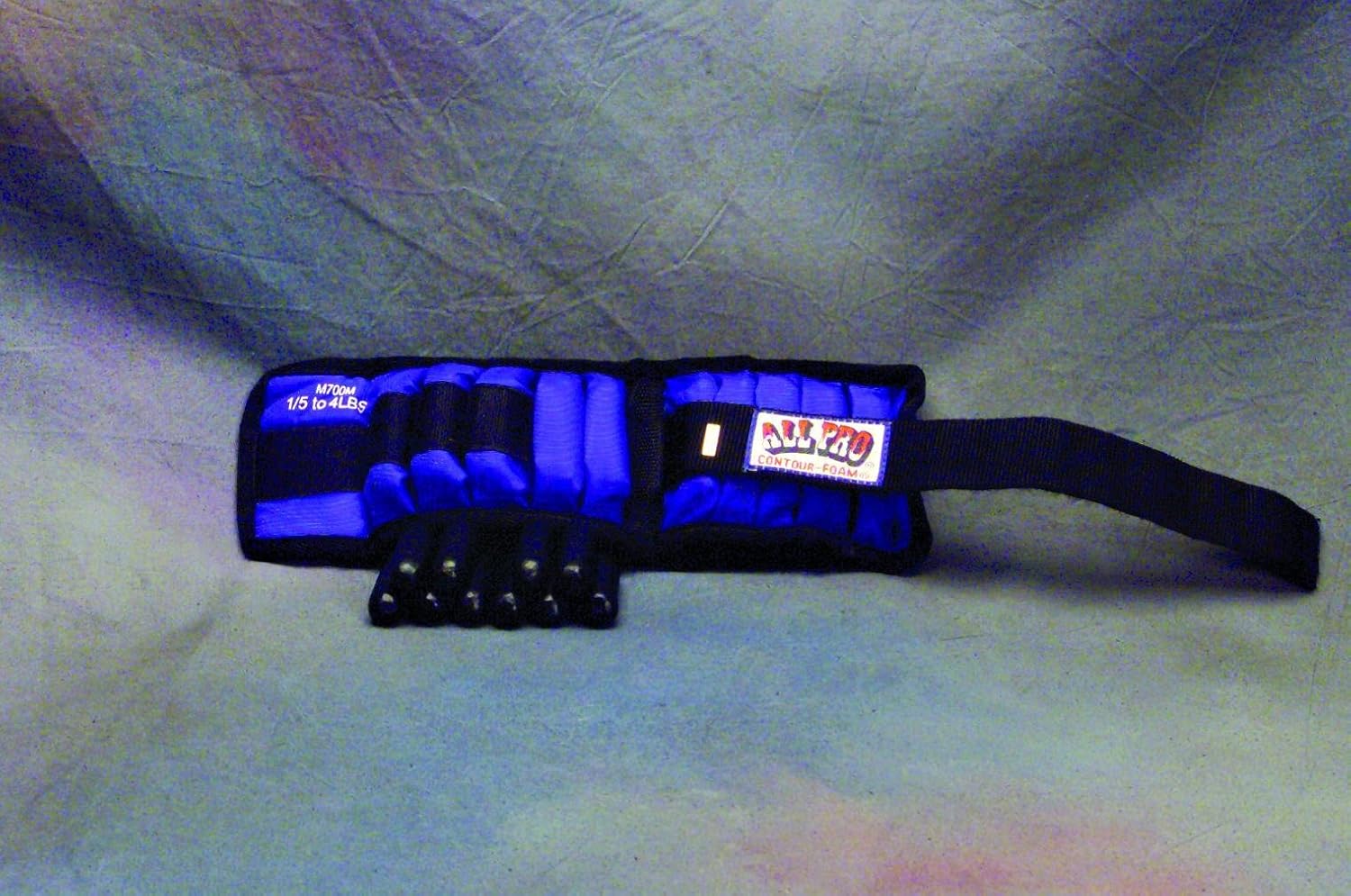 Weight Adjustable HandsFree Wrist Weights 4 lb unit with