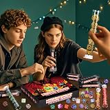 QMay Mystery Dice 42 Pcs Polyhedral Dice with 6 Display Tubes 7‑Die Sets view 7