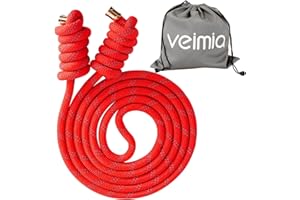 veimia Flow Rope for Fitness High Performance Double Woven Workout Rope Adjustable Flow Jump Rope for Men Women Training Indoor Outdoor Cardio Exercise Rope for beginner