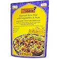 Kitchens of India Kashmiri Vegetable Biryani, Basmati Rice Pilaf with Vegetables & Nuts, 8.8 Ounces (Pack of 6), Gourmet Ready To Eat Authentic Indian Dish