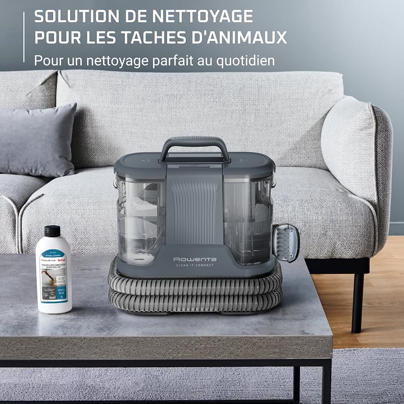 - Shampouineuse Clean It Compact Détacheur Portable Grise