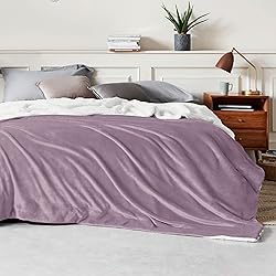 Bedsure Sherpa Fleece Blankets Queen Size for Bed