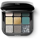 KIKO Milano Glamour Multi Finish Eyeshadow Palette | 9 Eyeshadows In Different Finishes