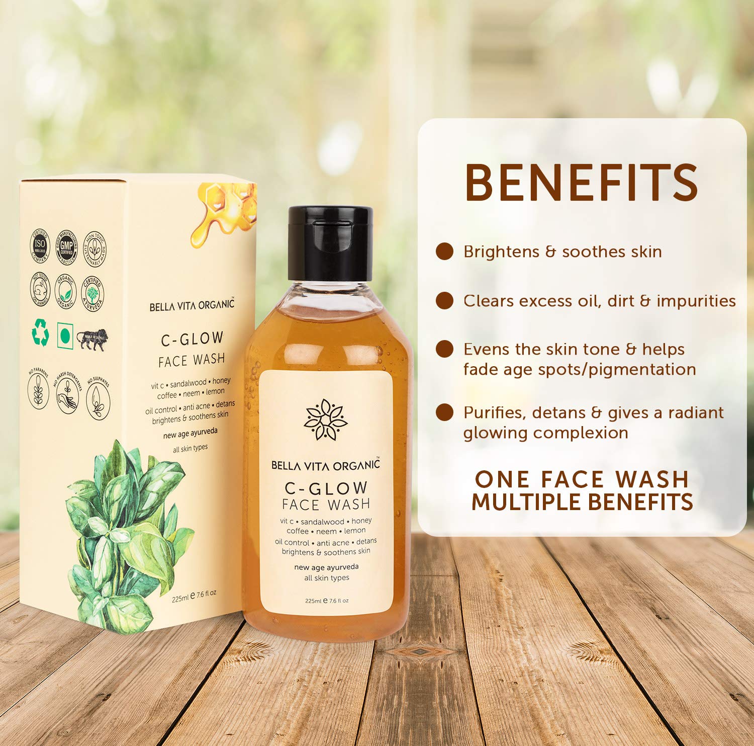bella vita face wash