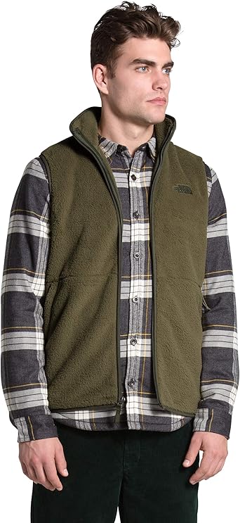 north face sherpa vest