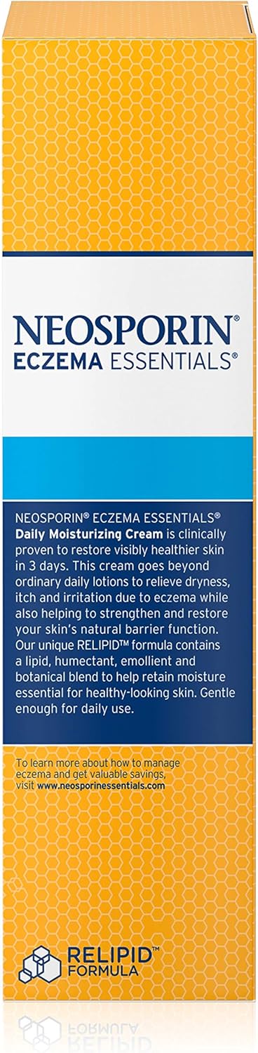 Neosporin Eczema Essentials Daily Moisturizing Cream, 6 Oz: Health & Personal Care