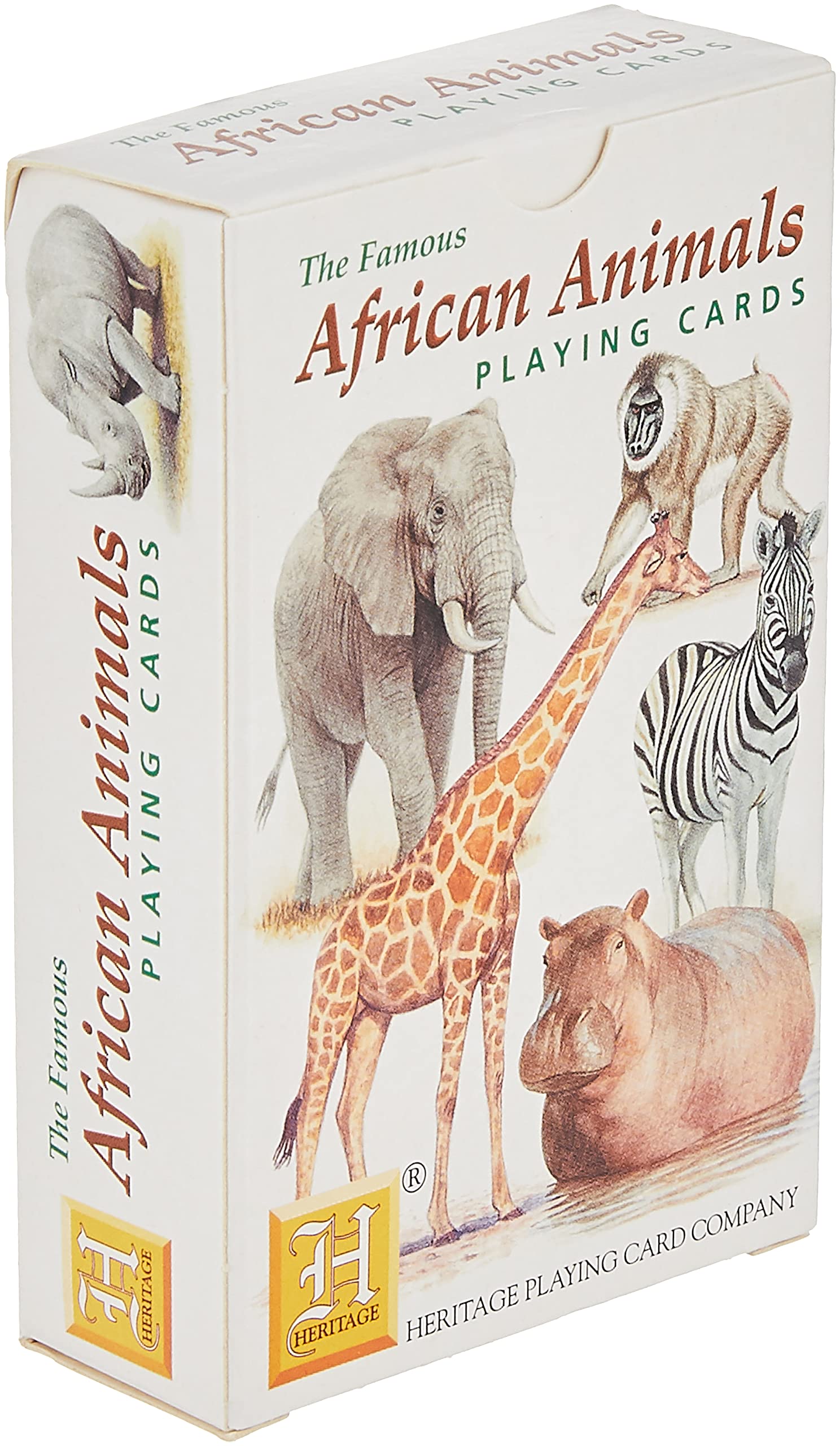 Heritage Playing Cards - African Animals Playing Cards