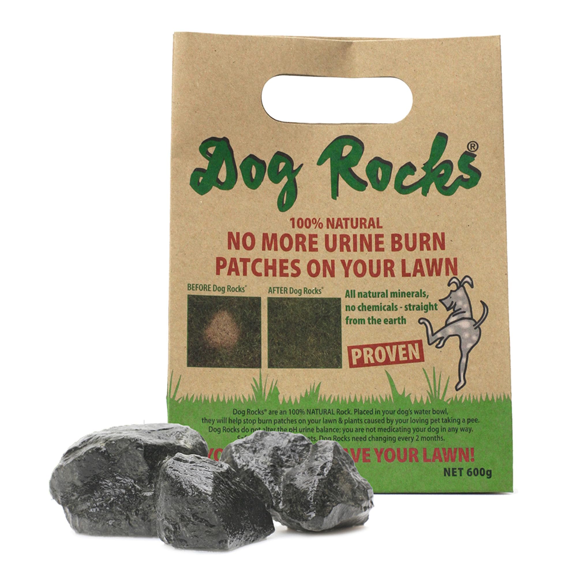 Dog Rocks Urine Patch Preventer 600g Bulk Bag Clear โ image 1