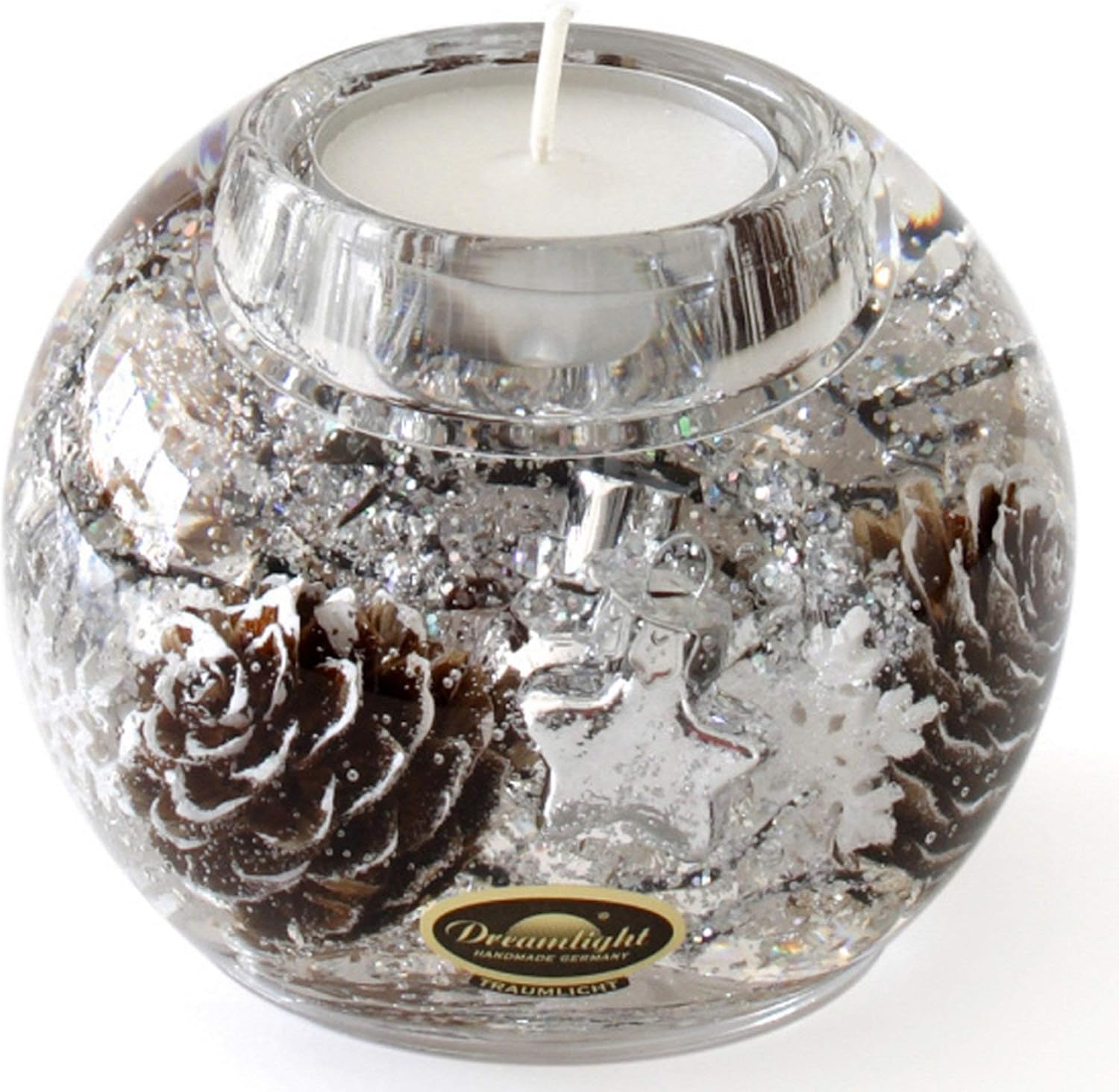 Dreamlight tea light holder Glas size 9x9x8 cm Amazon.co.uk Kitchen