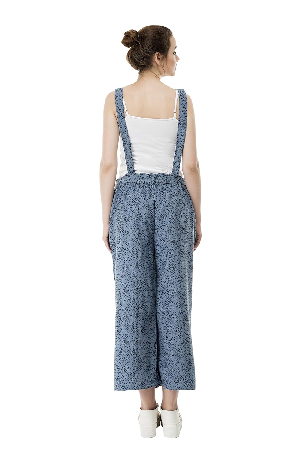 sequend premium cotton blue star printed dungaree (34)