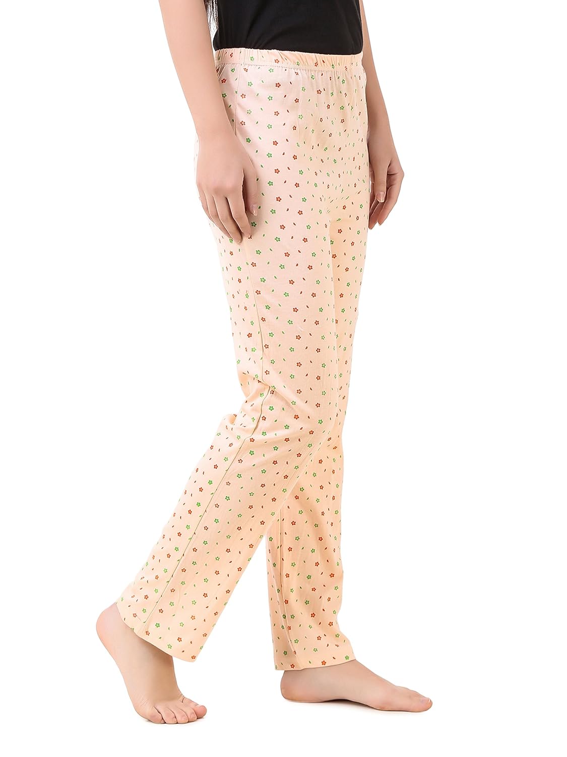 masha women's cotton printed multicolor pyjama-pj2pc-103-120-s-p