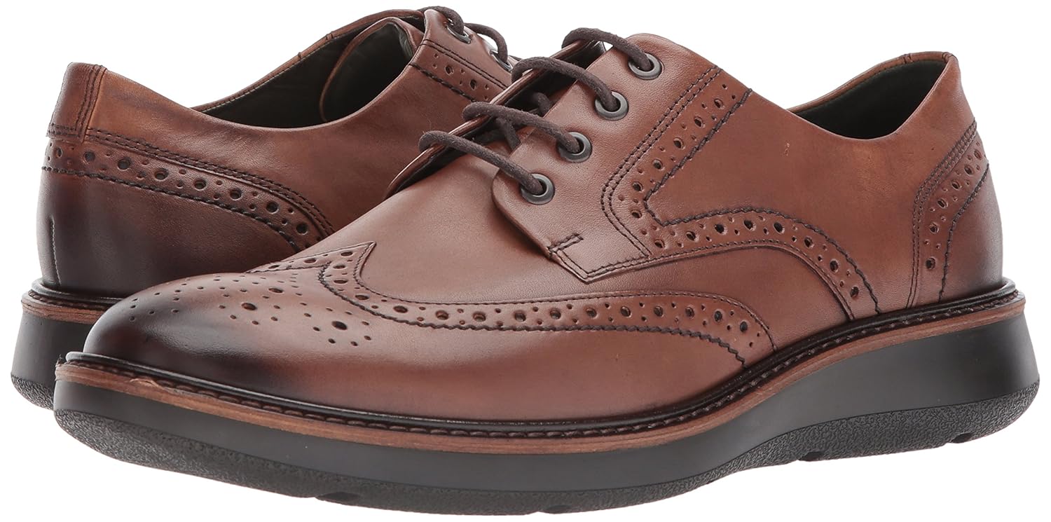 ecco lhasa brogue tie