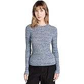 Vince Women's Marl Mock Neck Pullover